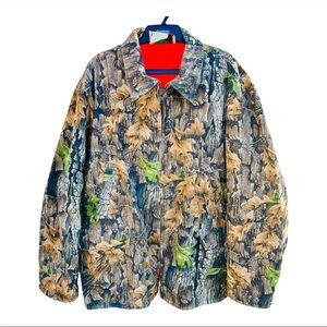 Golden Retriever Camo Hunting Jacket Men's Sz3XL Fleece Lined Real Tree Canada